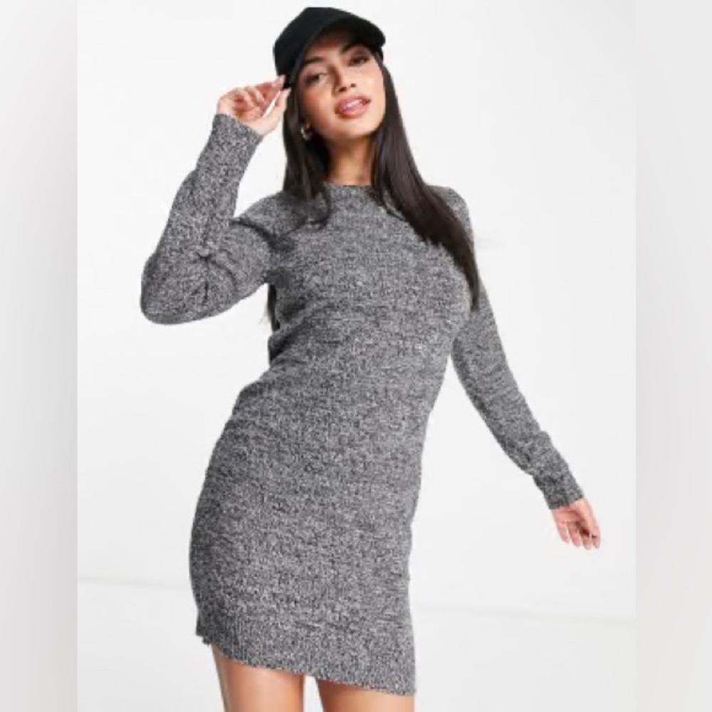 Brave Soul Charcoal Knit Sweater